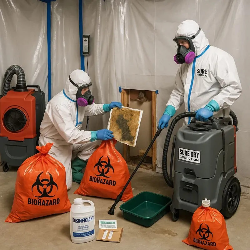 Contaminated Water Handling Protocols process in Parker, SC