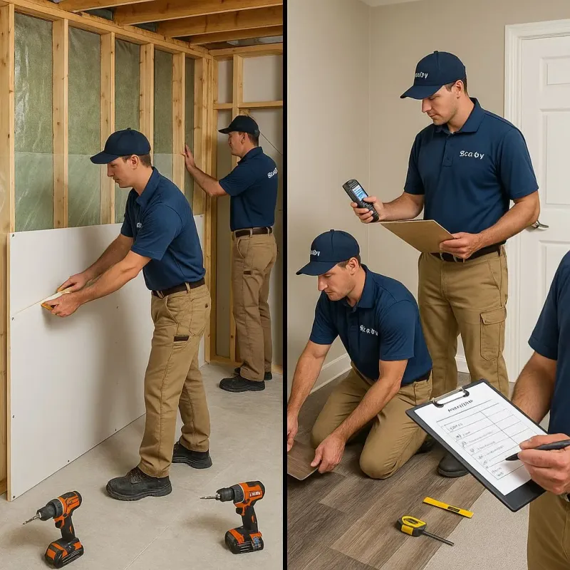 Repairs and Reconstruction process in Parker, SC